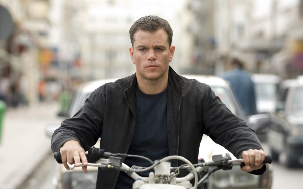 Matt Damon jako Jason Bourne v akčním thrilleru Bourneovo ultimátum.