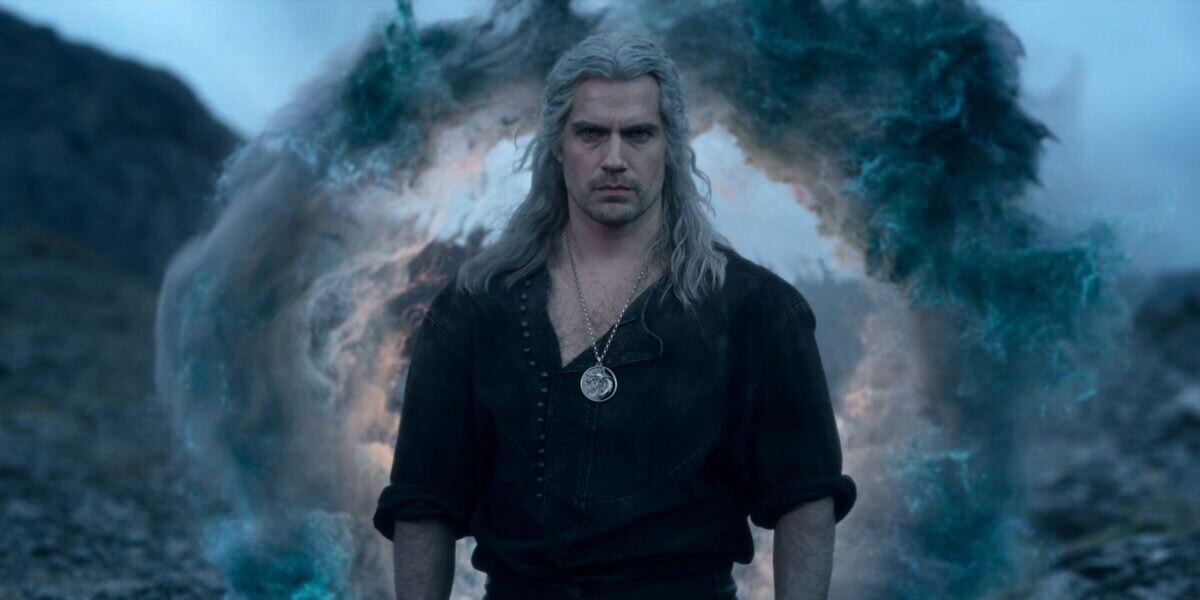 Henry Cavill jako Geralt z Rivie v seriálu Zaklínač.