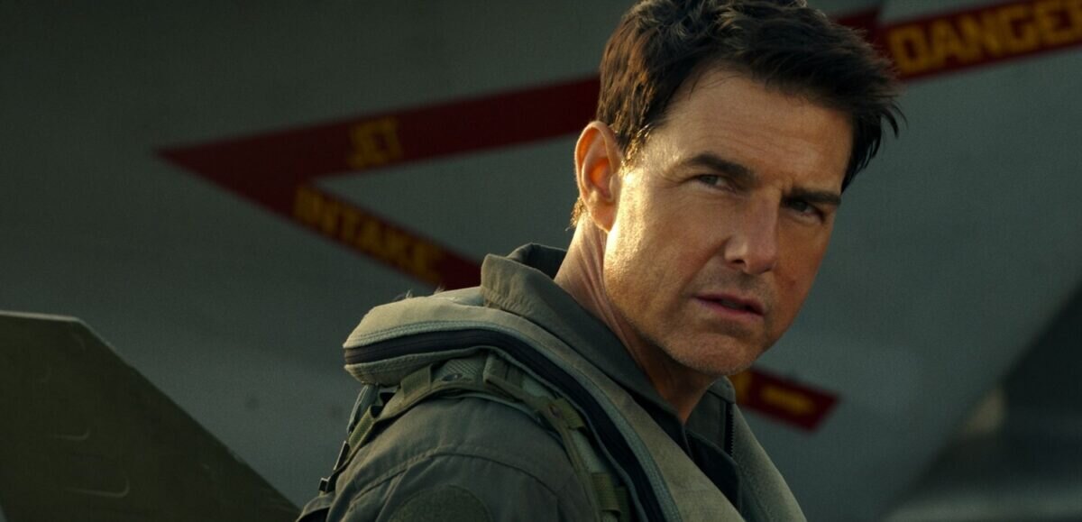 Pete Maverick neboli Tom Cruise ve filmu Top Gun: Maverick