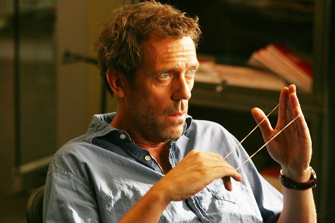 Hugh Laurie jako Dr. Gregory House.