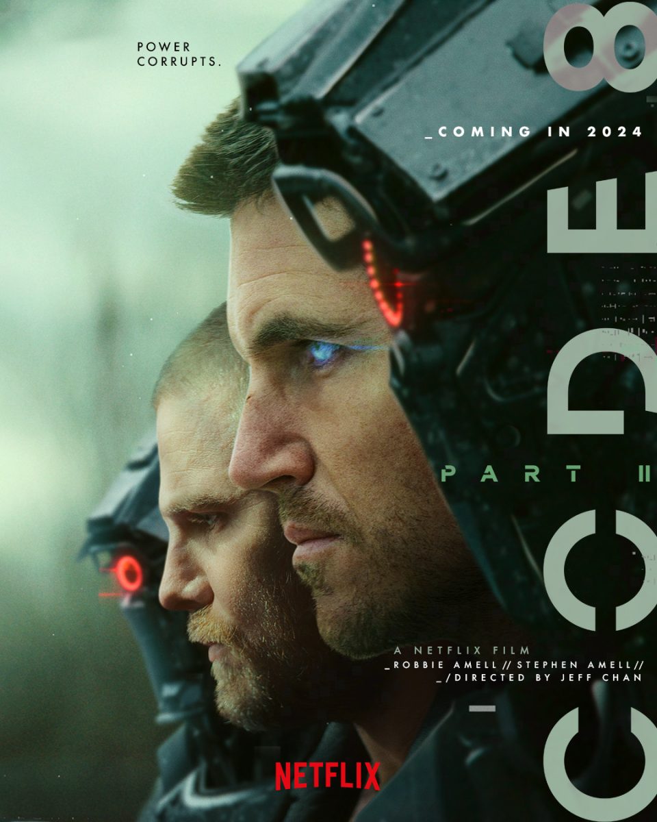 Plakát k sci-fi filmu Kód 8: Část 2.
