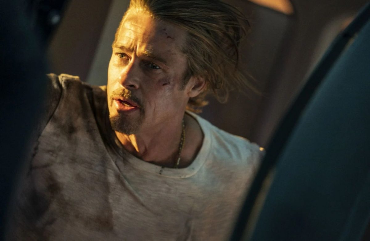 Brad Pitt ve snímku Bullet Train.