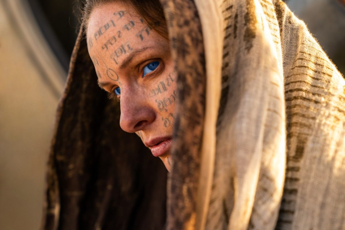 Herečka Rebecca Ferguson ve filmu Duna: Část druhá (2024).